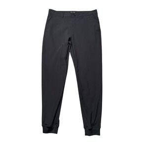 ASHER Mens‎ Black Jogger Golf Pants Performance Stretch Sz 32